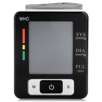 Wrist Blood Pressure Pulse Monitor Health Care Digital Sphygmomanometer