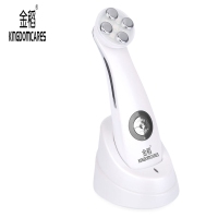 KINGDOMCARES Mesoporation Electroporation LED Photon Radio Frequency Face Lifting Tightening Facial Skin Massager