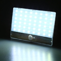 48 LEDs Solar Powered Motion Sensor Light LED Wall Street Lamp