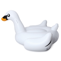 Swimming Water Lounge Pool Giant Rideable Swan Inflatable Float Toy