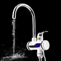 Dropshipping Instant Heating Electric Water Heater Faucet Tap New High Quality LED Digital Display Faucets Taps For Kitchen Home