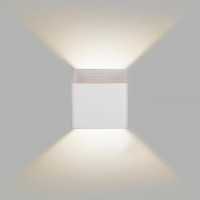 Hot dimmable LED wall lamp square high quality 5W home living room bed room LED aluminum wall lamp