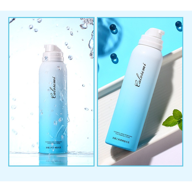 【HUAREN】脱毛喷雾 脱毛膏 Calosemi 脱毛摩丝 脱毛剂 腋毛 腿部脱毛摩丝 脱毛喷雾