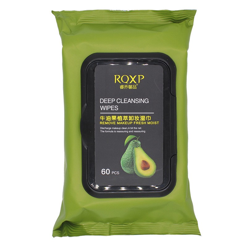 【HUAREN】化妆湿巾 清洁垫 化妆湿巾 化妆和皮肤清洁湿巾