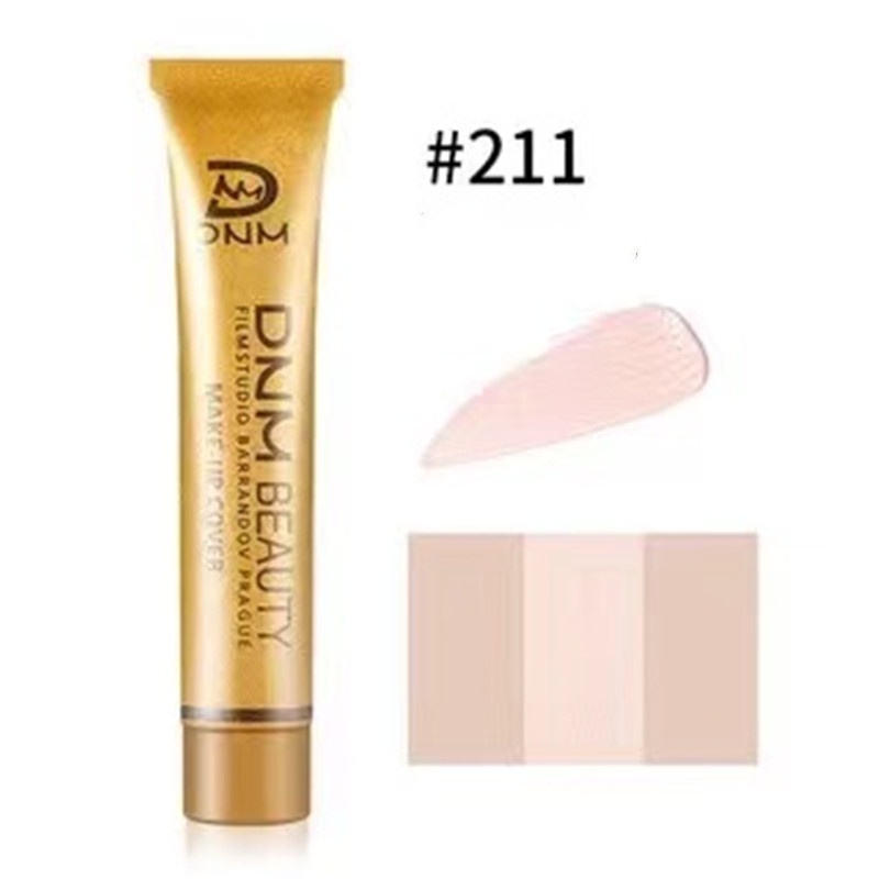 【HUAREN】正品DNM粉底。遮盖光滑，完美遮盖黑斑、红印、纹身。 防水、防汗 适用于所有肤色