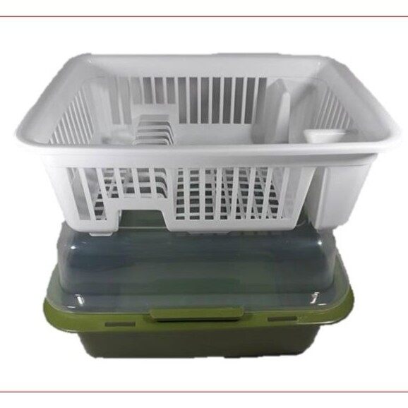 【HUAREN】带盖碗碟沥水器 带盖碗碟沥水器 盘架 碗碟沥水器 碗碟沥水器 碗碟沥水器 玻璃沥水器 玻璃杯架