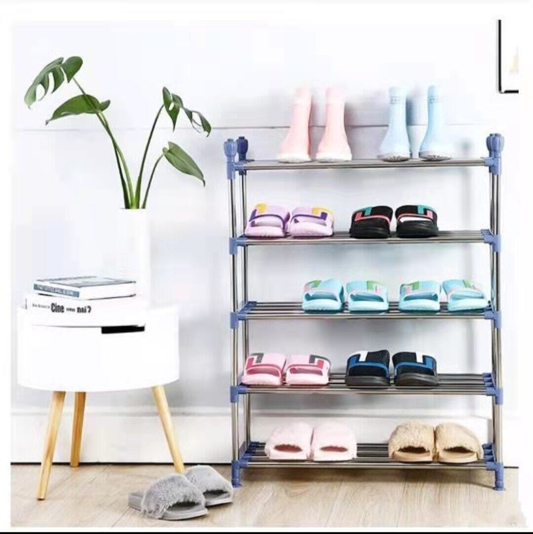 【HUAREN】鞋架，易于组装，多功能鞋架，5楼