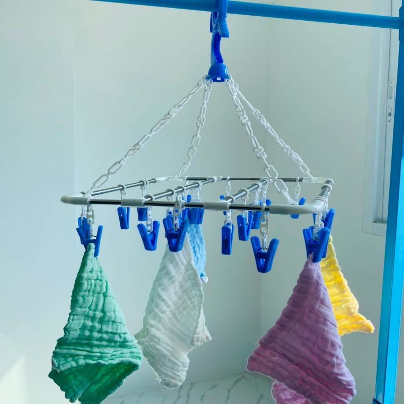 【HUAREN】晾衣绳、衣夹、衣夹 衣架，内衣晾晒，好塑料夹，厚实，质感上乘，不脆，不破。有3个尺寸。