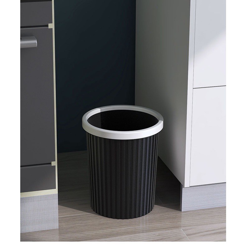 【HUAREN】两色垃圾桶，现代，易于使用，方便，色彩丰富