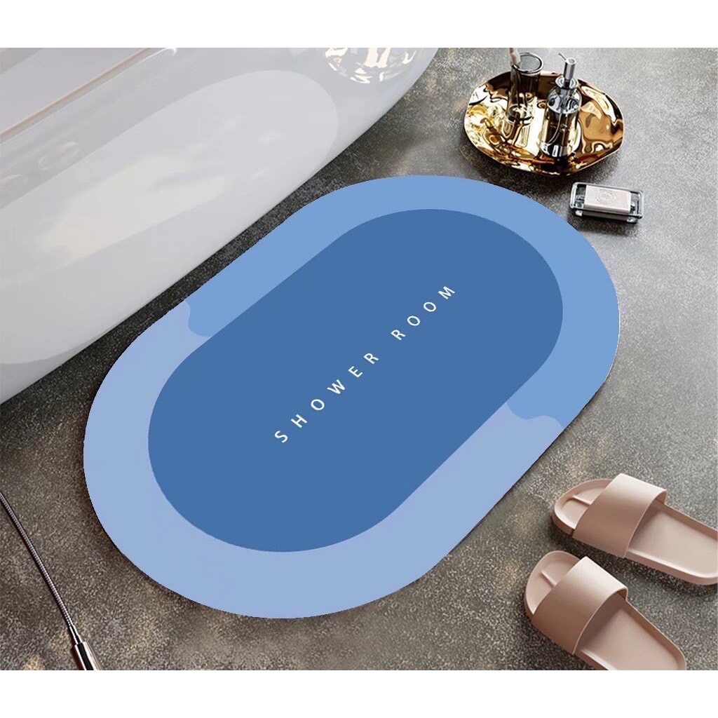 【HUAREN】地垫，吸水性好，防滑，快干，北欧风格的浴室，漂亮的浴室地毯