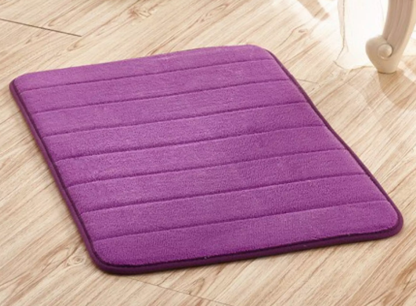 【HUAREN】门垫，柔软，吸水性好，记忆海绵，脚感舒适。彩色卧室地毯。