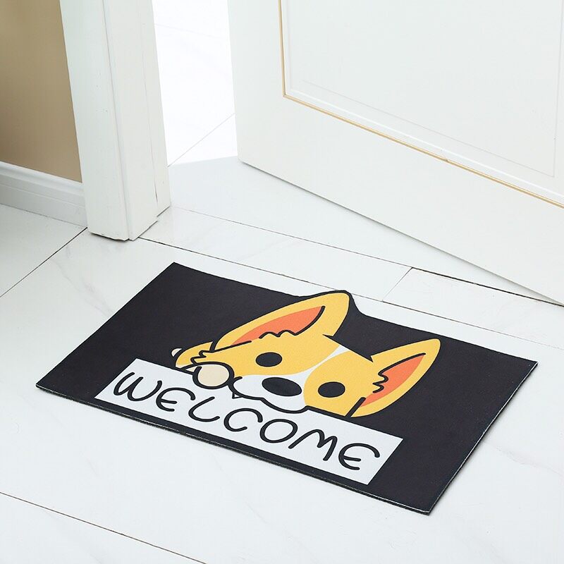 【HUAREN】门垫，柔软，吸水性好，记忆棉，防滑，脚感舒适，60 x 40 厘米