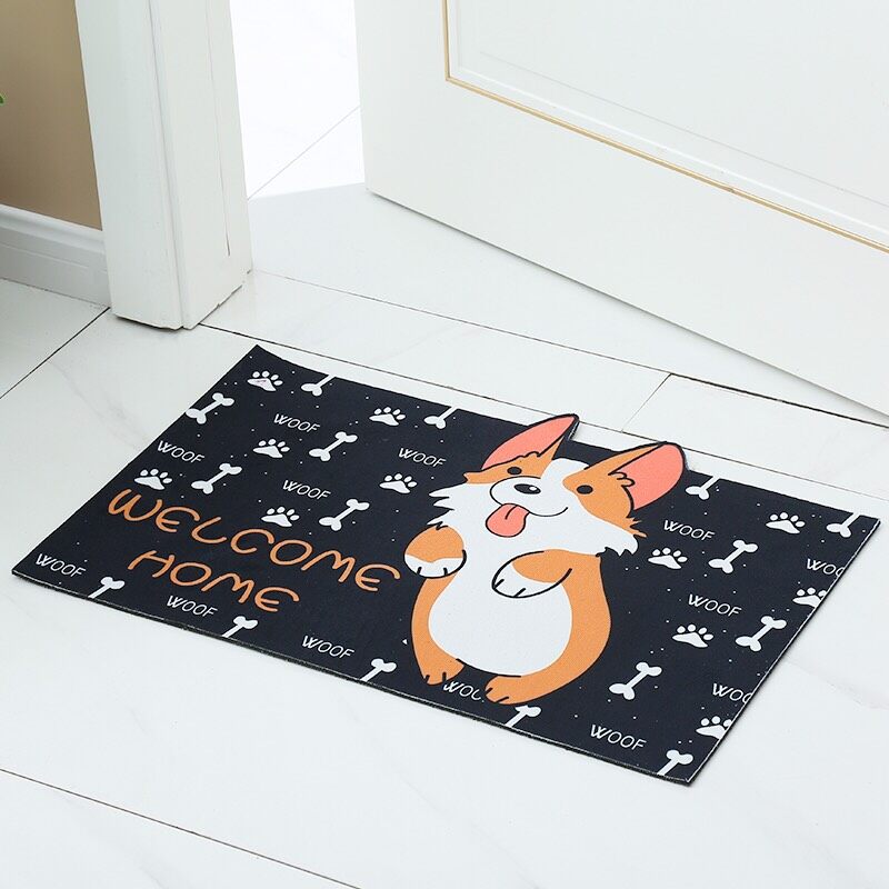 【HUAREN】门垫，柔软，吸水性好，记忆棉，防滑，脚感舒适，60 x 40 厘米