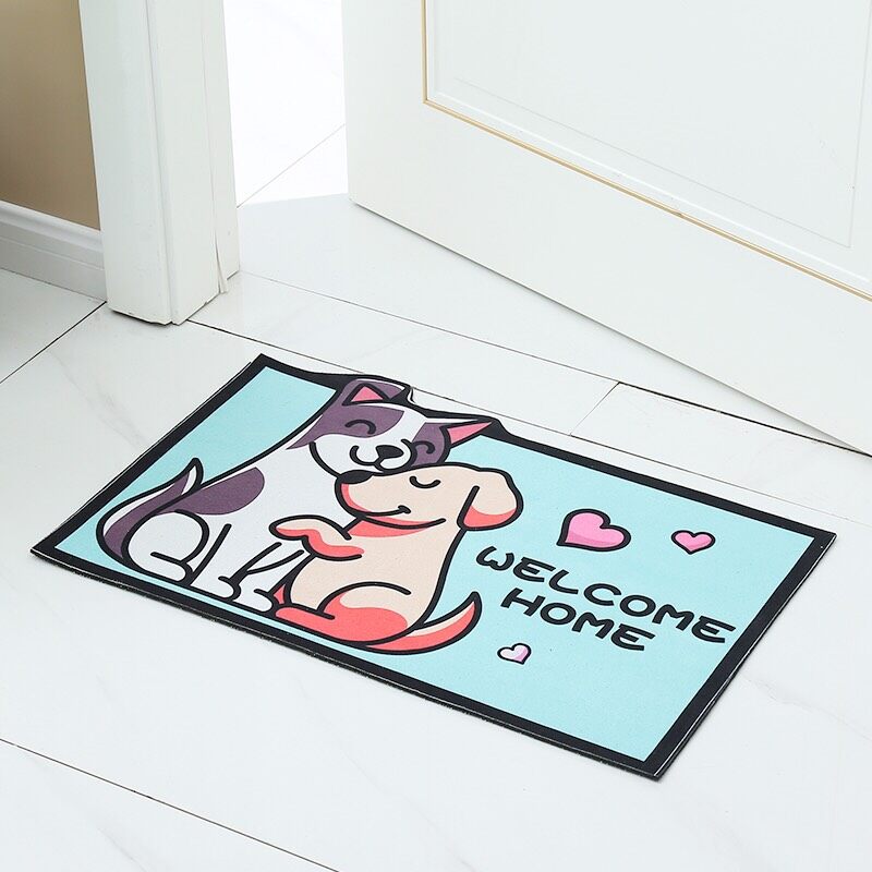 【HUAREN】门垫，柔软，吸水性好，记忆棉，防滑，脚感舒适，60 x 40 厘米