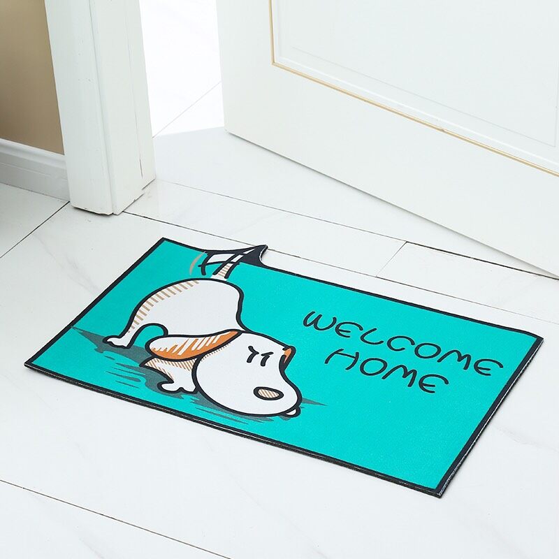 【HUAREN】门垫，柔软，吸水性好，记忆棉，防滑，脚感舒适，60 x 40 厘米