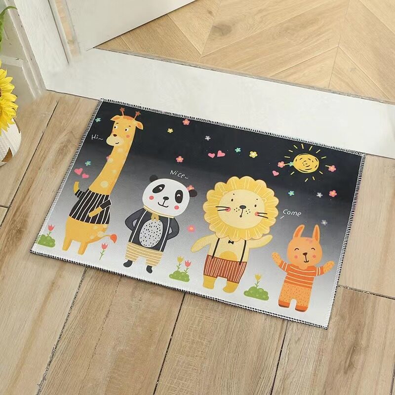 【HUAREN】门垫，柔软，吸水性好，记忆海绵，脚部舒适，60 x 40 厘米