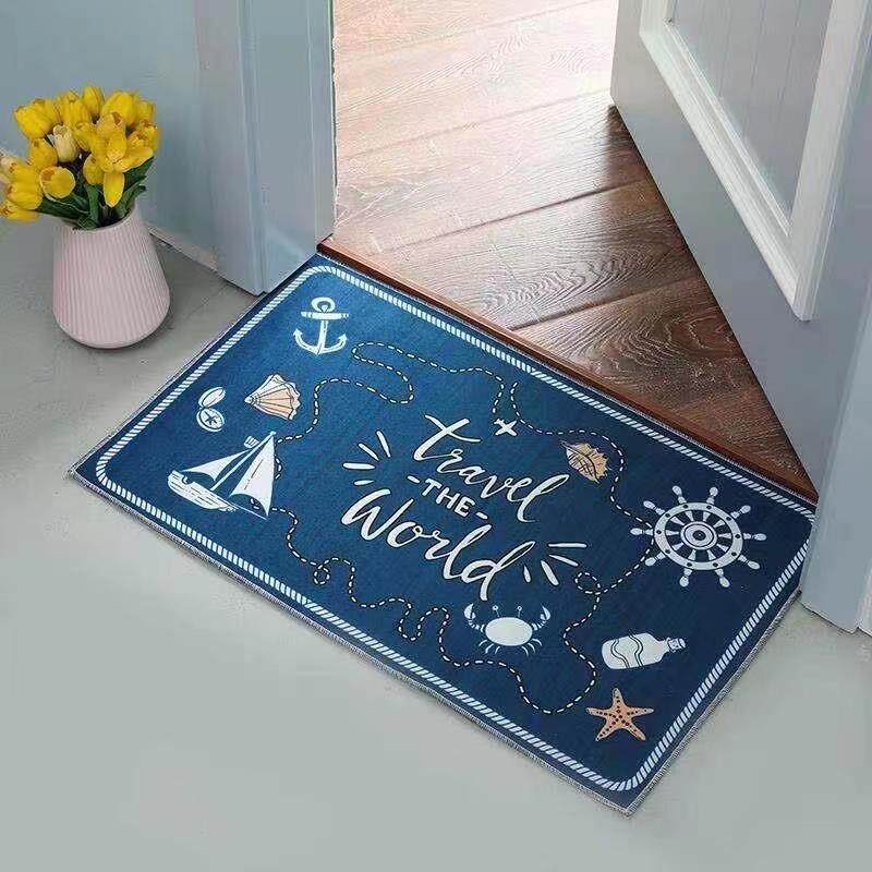 【HUAREN】门垫，柔软，吸水性好，记忆海绵，脚部舒适，60 x 40 厘米