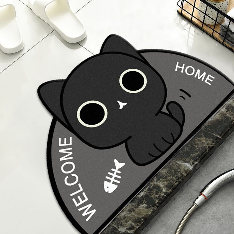 【HUAREN】柔软、吸水、记忆泡沫脚垫。