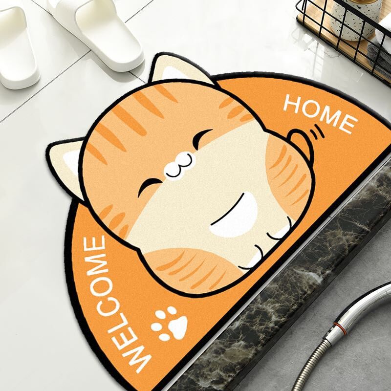 【HUAREN】柔软、吸水、记忆泡沫脚垫。