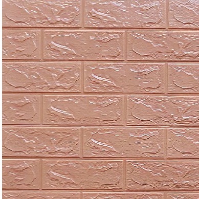 【HUAREN】3D墙壁纸70*77cm大张不干胶房间装饰墙贴3D壁纸泡棉图案壁纸