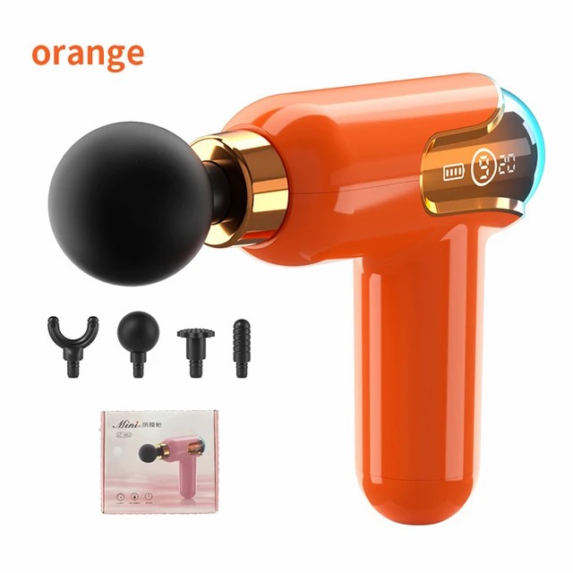 按摩枪液晶显示电子按摩器全身按摩缓解肌肉酸痛健身运动