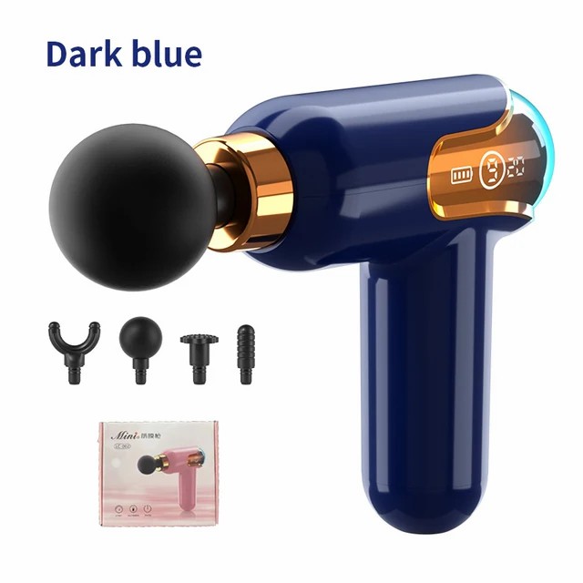 按摩枪液晶显示电子按摩器全身按摩缓解肌肉酸痛健身运动