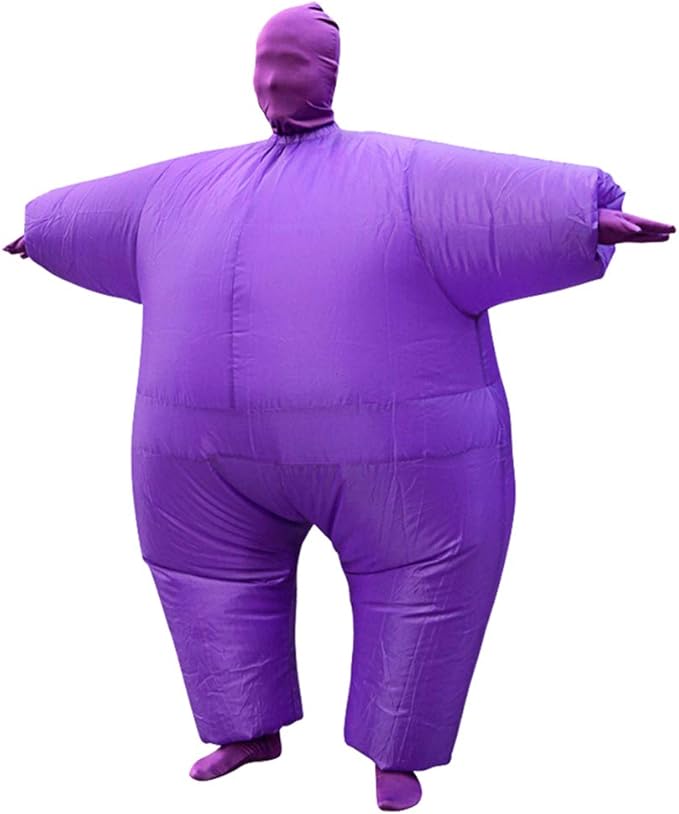 Inflatable Masquerade Costume Full body suit Air Blow up Costumes Jumpsuit Suit