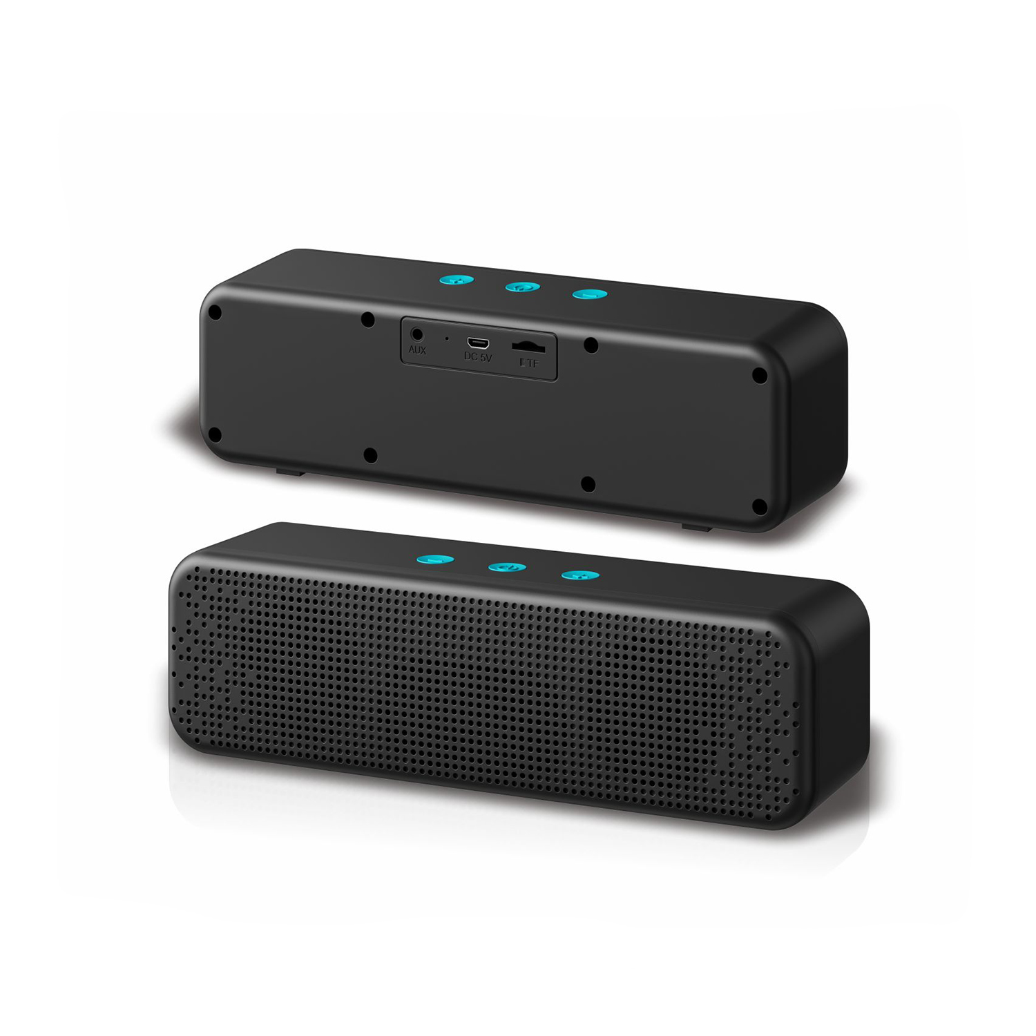 适用于台式电脑、笔记本电脑的 USB 电脑扬声器 | 即插即用 | 具有水晶般清晰音质、大音量、深沉低音和触摸控制功能的小型音箱