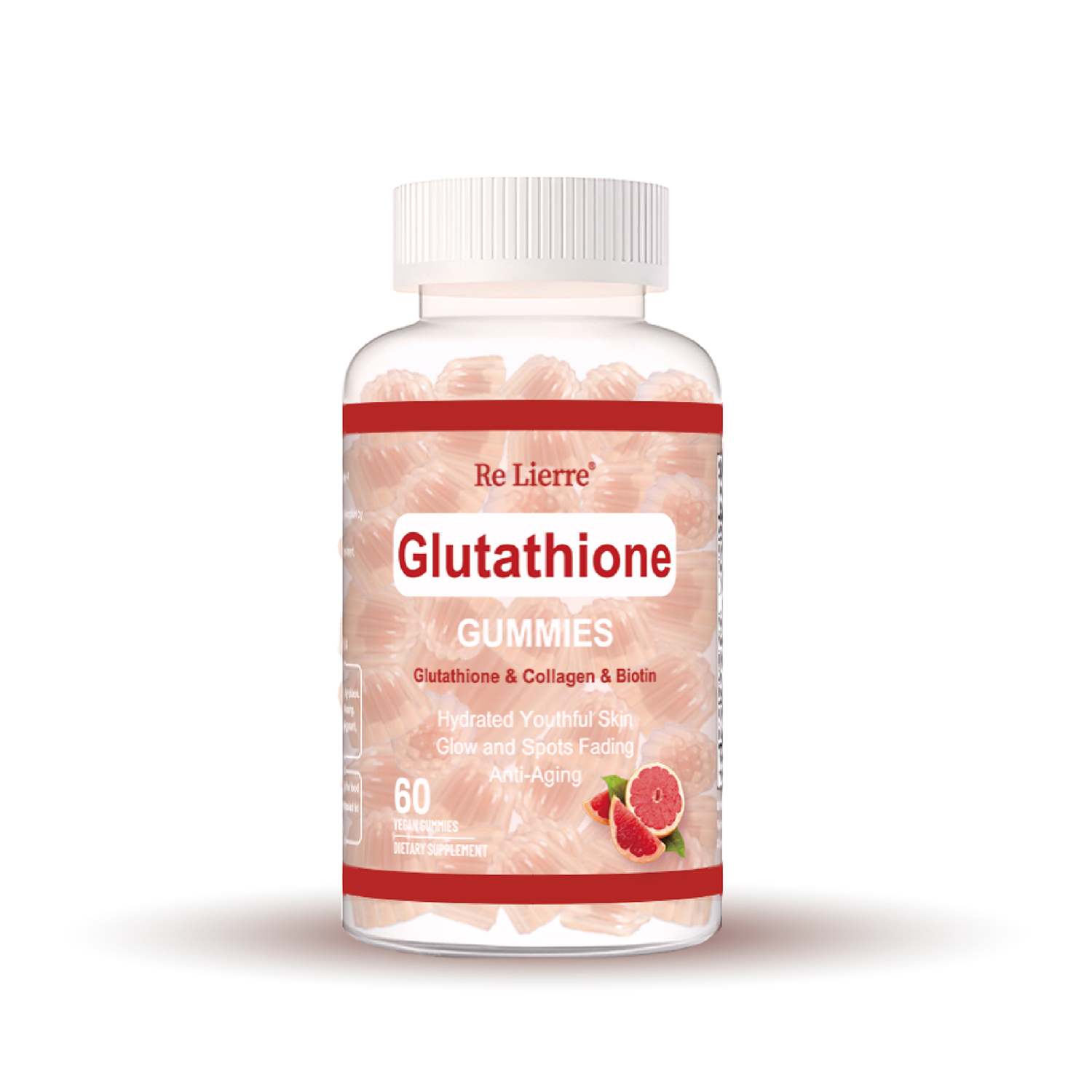 谷胱甘肽&胶原蛋白 软糖（西柚味）60粒/瓶