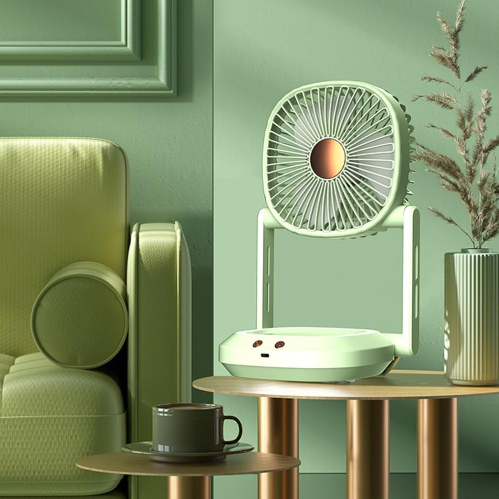 折叠式壁挂小风扇，办公室台式家用台式便携小电扇，静音空气循环扇