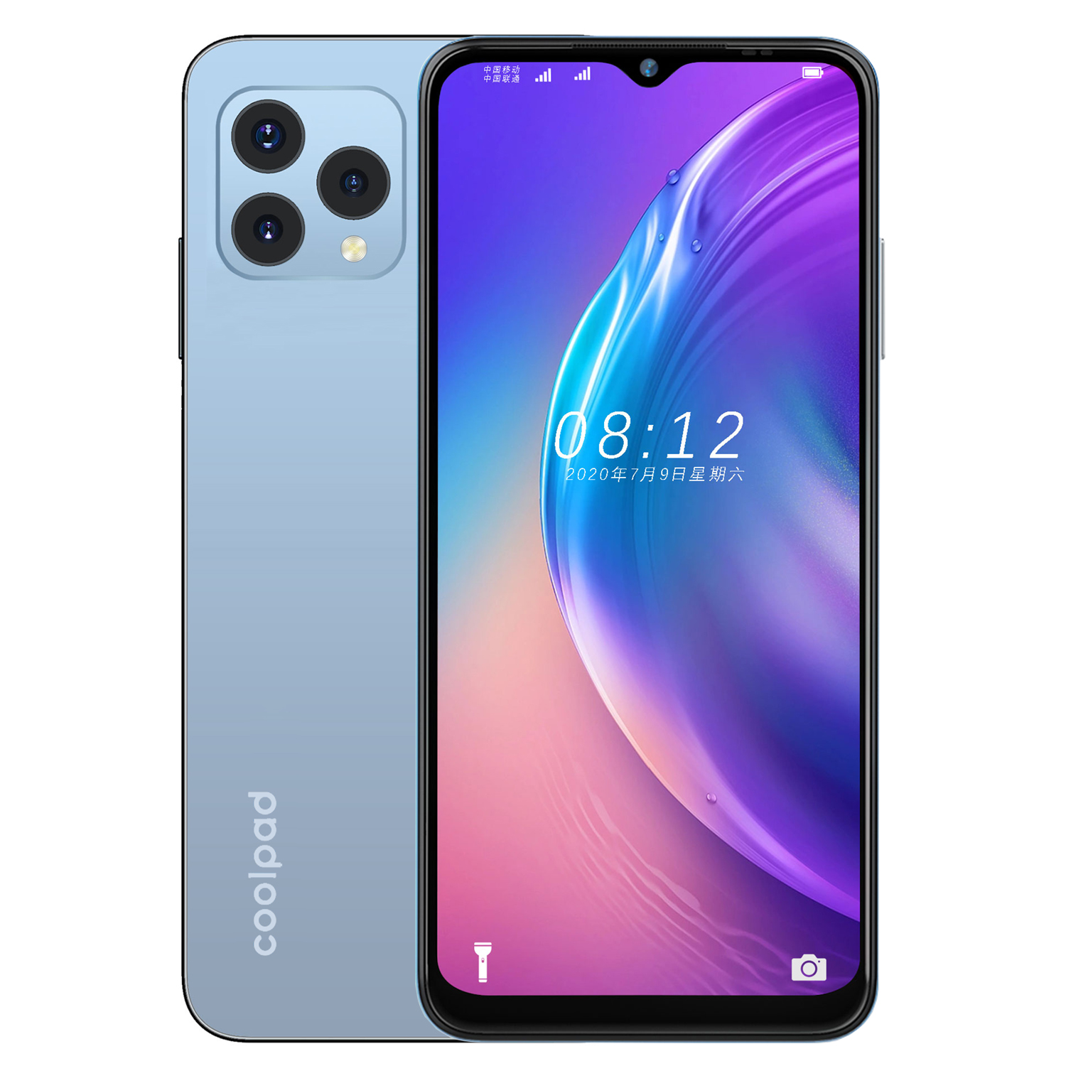 酷派 CP12 手机，64GB/128GB 智能手机，Android 13 系统，1300 万像素主摄像头，八核强劲处理器，4500mAh 超长续航电池（上架前需品牌授权）