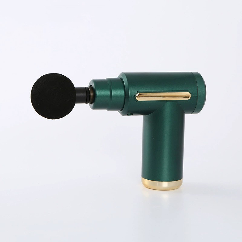 按摩枪，小型旅行工具，深层组织按摩枪，用于缓解全身疼痛的冲击式手持便携肌肉按摩器工具，男士、女士的理想礼物