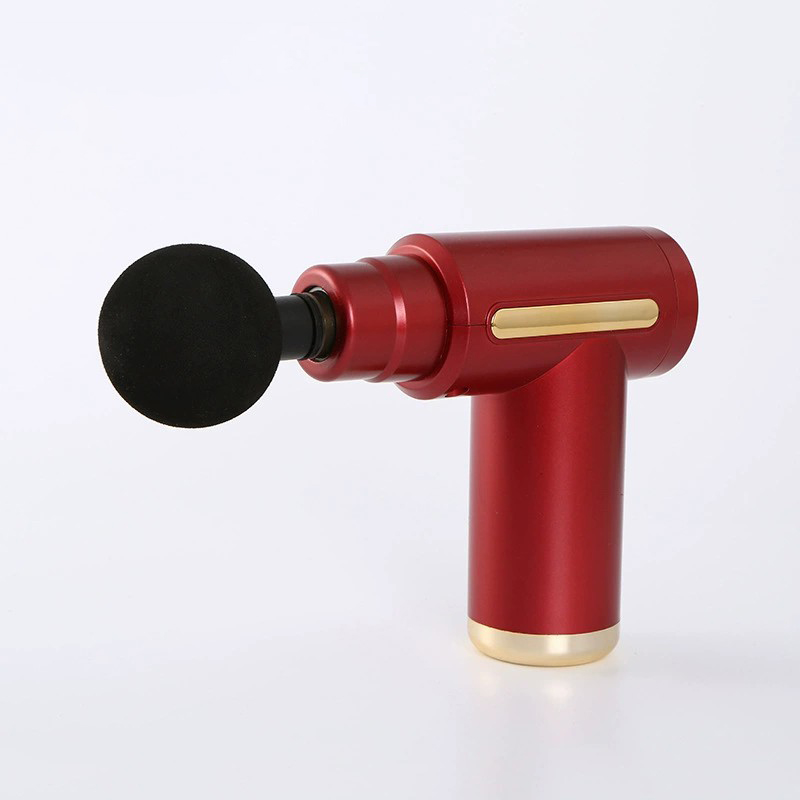 按摩枪，小型旅行工具，深层组织按摩枪，用于缓解全身疼痛的冲击式手持便携肌肉按摩器工具，男士、女士的理想礼物