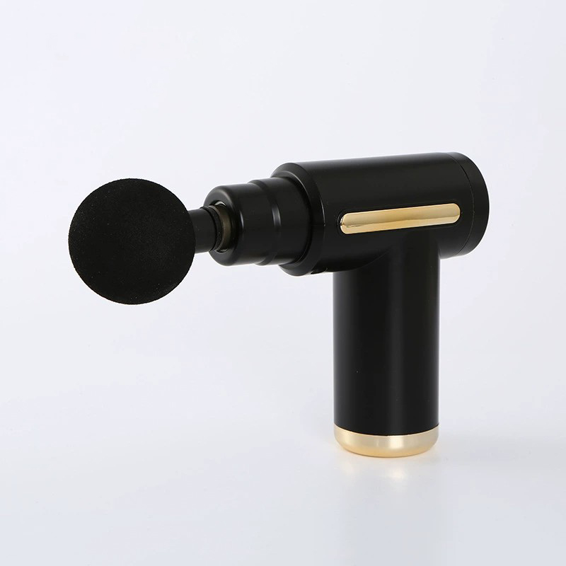 按摩枪，小型旅行工具，深层组织按摩枪，用于缓解全身疼痛的冲击式手持便携肌肉按摩器工具，男士、女士的理想礼物