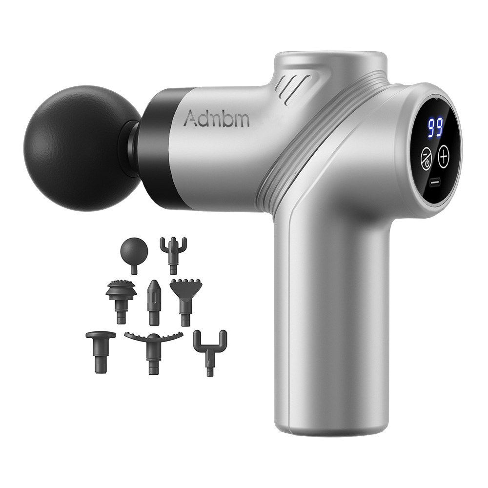 迷你按摩枪，深层组织肌肉按摩枪，小巧的运动按摩器，用于缓解运动后的肌肉酸痛