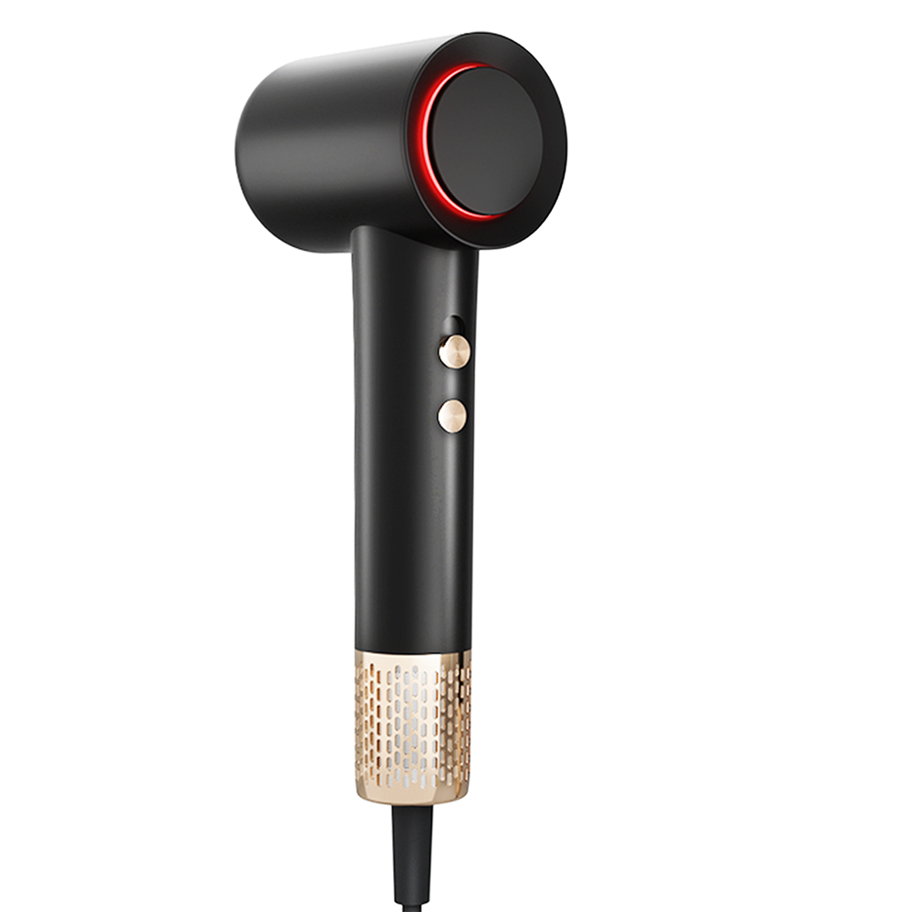 吹风机，110000 RPM 高速吹风机，带无刷电机，可快速吹干头发，专业离子吹风机，适用于旅行和家用，磁性喷嘴，适合女士使用
