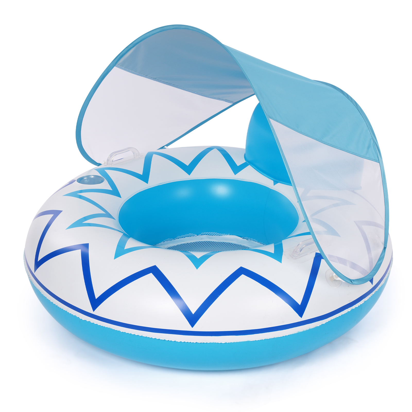 重型充气泳池浮标 - 优质水上浮标，可在湖泊和河流上方休息，适合成人泳池派对玩具