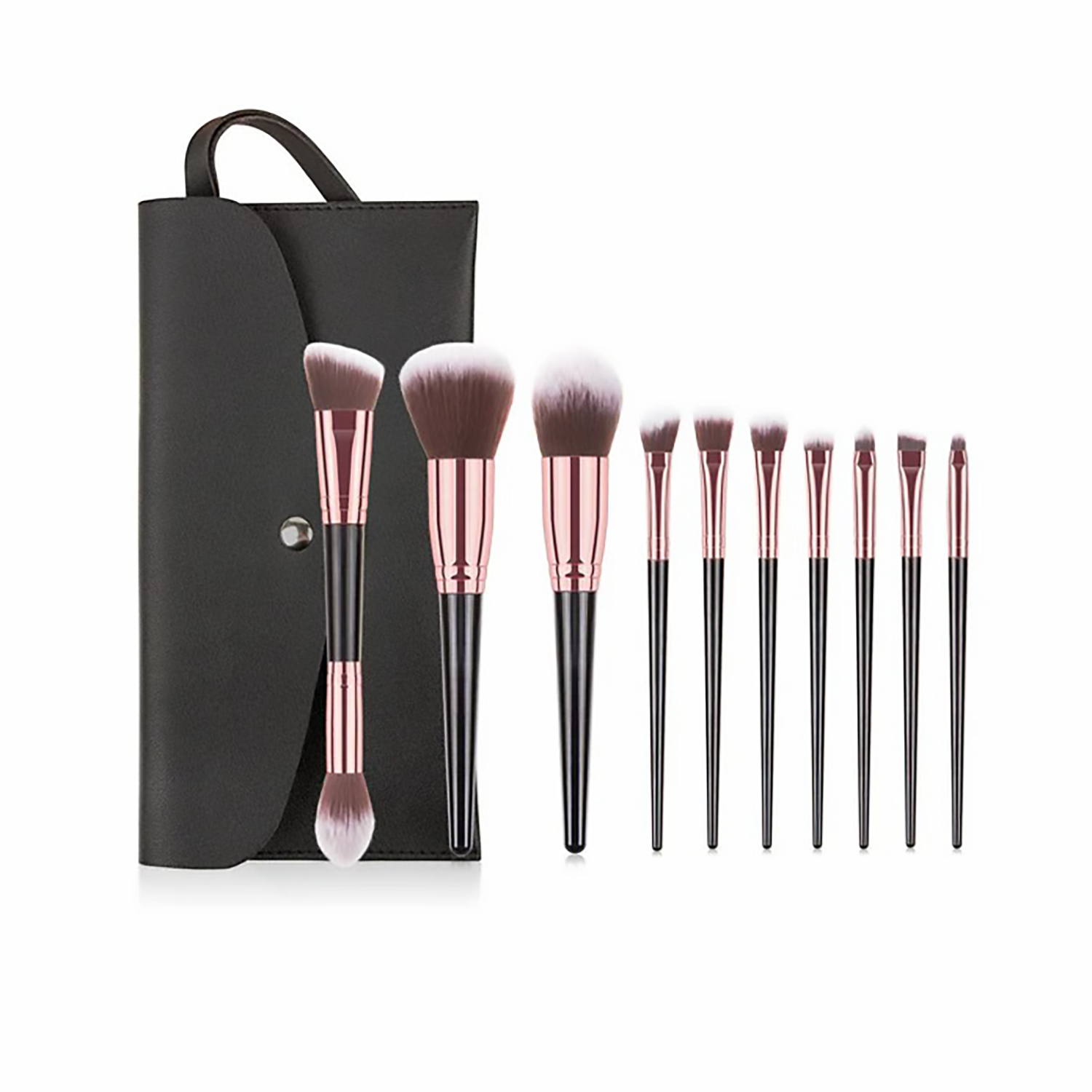 Soft Nylon Premium Makeup Brush Travel Set