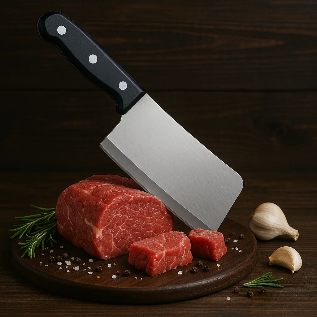 不锈钢厨房菜刀｜家用切片刀 切肉刀 多功能厨师刀