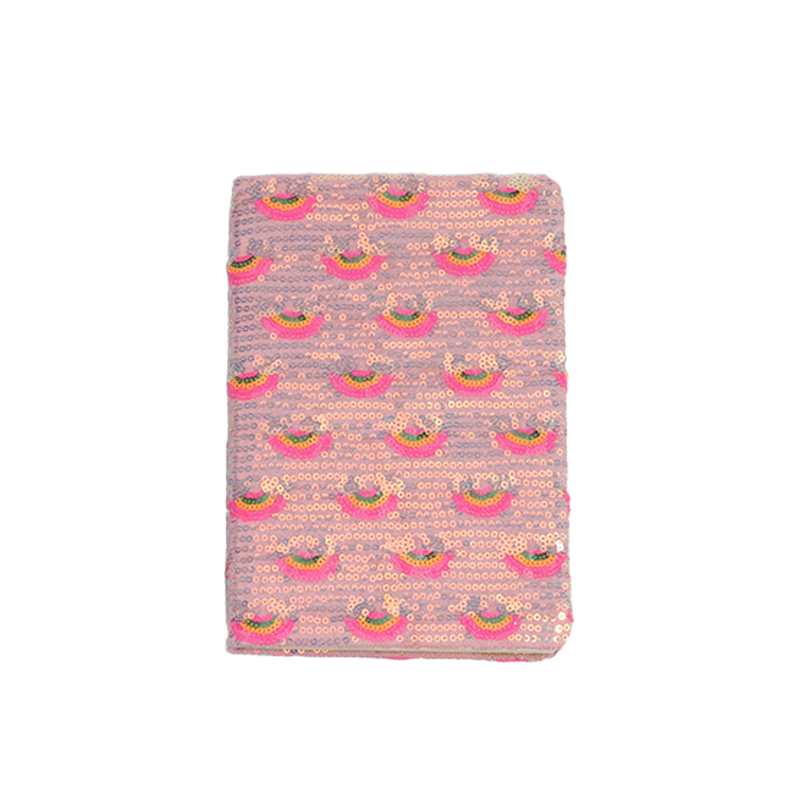 1 本可翻转的亮片笔记本，内页 160 页，适合随手记笔记和日常日志使用——可用于规划等用途。