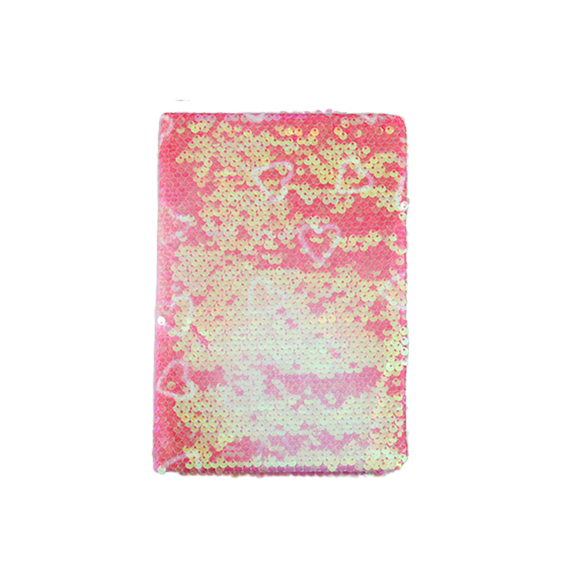 1 A flip sequin notebook with 160 pages inside, suitable for casual notes and daily logs-it can be used for planning and other purposes.