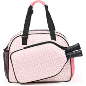 1 件多种颜色且款式新颖多功能运动包，配有球拍固定架和侧袋