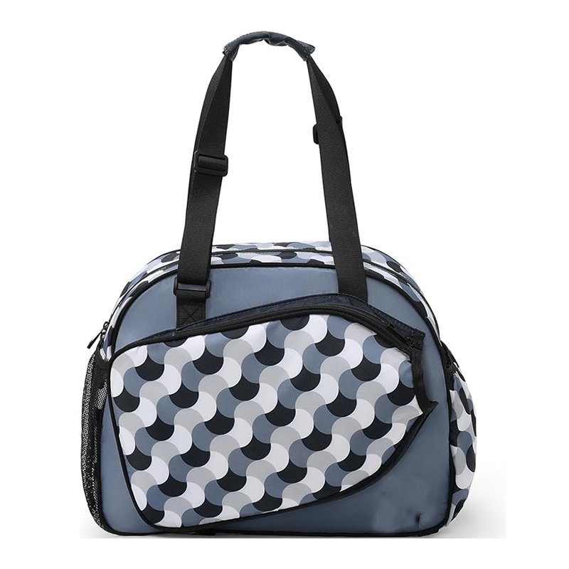 1 件多种颜色且款式新颖多功能运动包，配有球拍固定架和侧袋