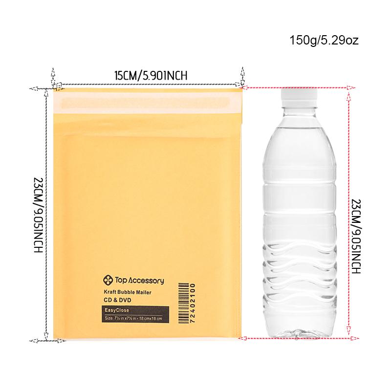 12 bubble mail bags, waterproof envelopes, transport envelopes and cushion bubble envelopes are used for transportation/packaging/mailing and can be sealed by themselves.
