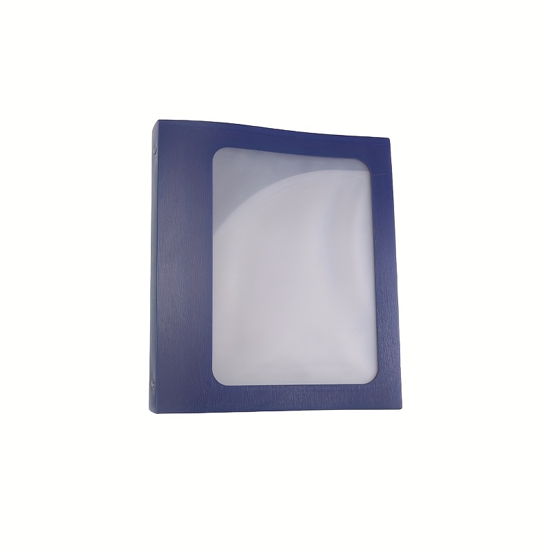 1件多功能彩色文件夹，A4文件夹，活页文件夹，带3孔装订环，现代PP材质，可扩展按钮与标签口袋，适用于学校、家庭、办公室、旅行