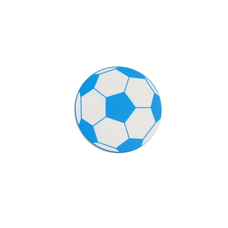 Baseball football coaster set-non-slip ceramic Cork cup holder, Team Logo Bar decoration, Easter housewarming gift absorbent kitchen home accessories, exclusive for sports fans)