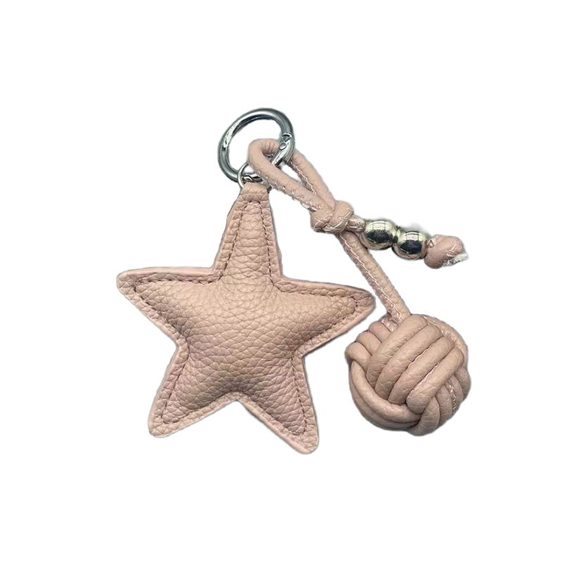 星星绳结钥匙扣 个性双元素设计 简约高级包挂 / 钥匙双用 小众百搭配饰送礼佳选