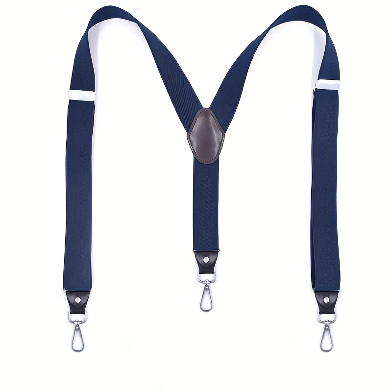 一件男女通用多色背带 Y型防滑稳固设计 适配商务正装 复古休闲 解决裤装滑落难题 用细节打造中性风精致穿搭
