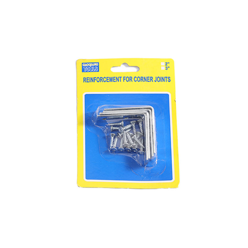 2pcs/4pcs多尺寸家具角落加固角码套装 DIY 家具/置物架角落加固神器 配螺丝 稳固连接木板/框架 居家木工小帮手 让手工制作更牢固