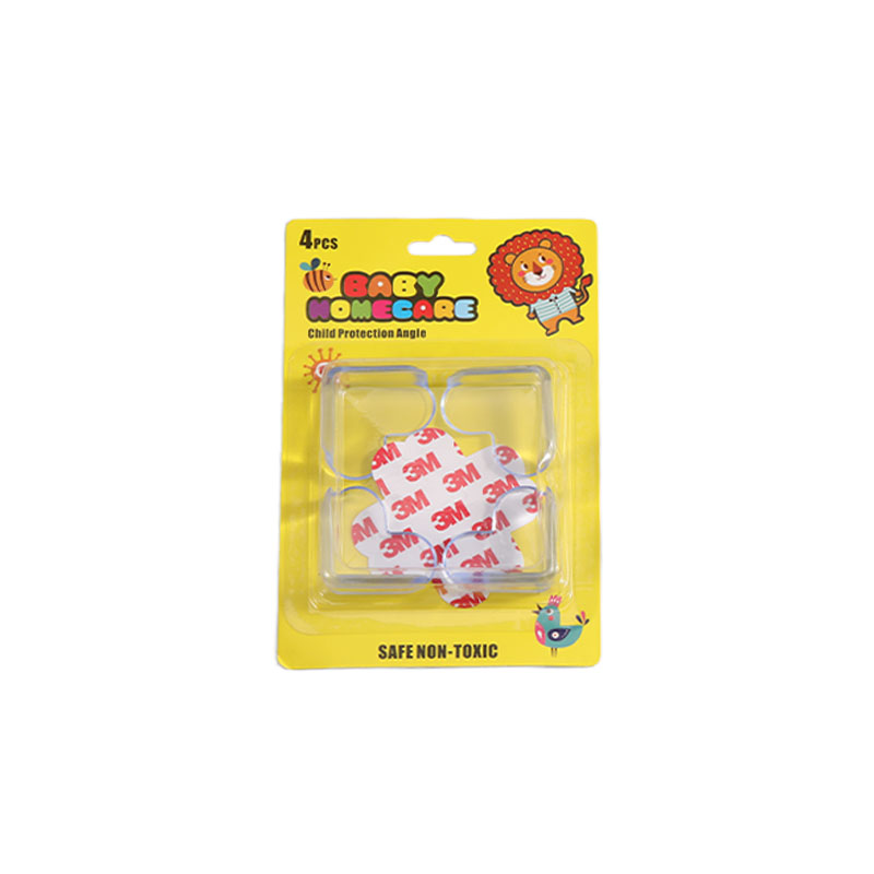 4件一套透明多功能防撞角 心形 / L 型 / 圆形多款式 防磕碰安全防护 适用于居家儿童防护儿童房家具边角保护神器